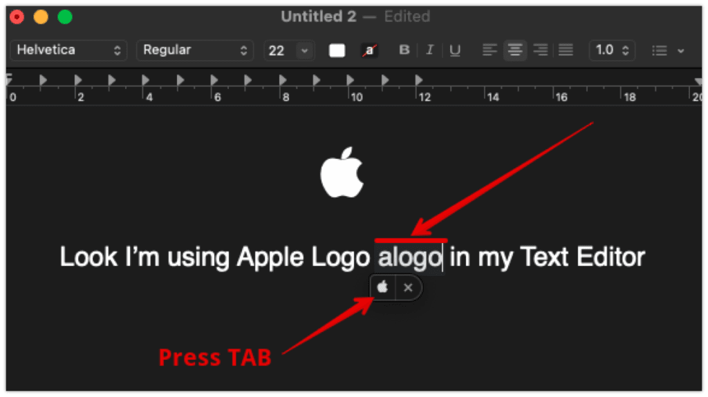 How To Insert Or Type Apple Logo On Your Mac IPhone And IPad