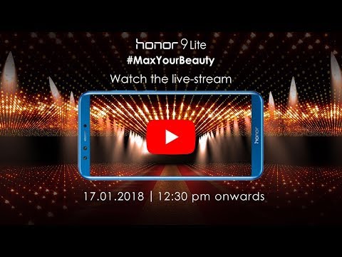 Get ready to be Captivated with Honor 9 Lite
