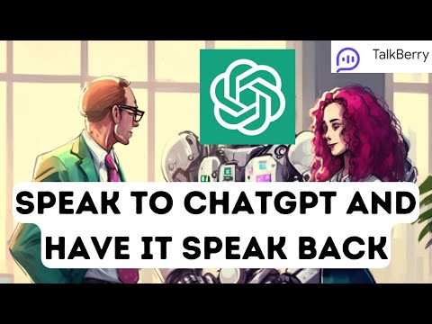 Speak to ChatGPT like a human and have it speak back. New AI Tool!