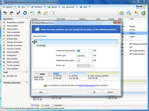 Free partition manager software