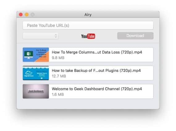 Airy Video Downloader Mac