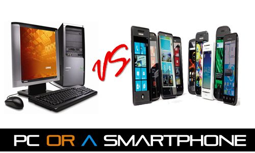 PC or a smartphone