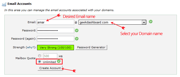 How To Create Free Email Account With Your Domain Name 