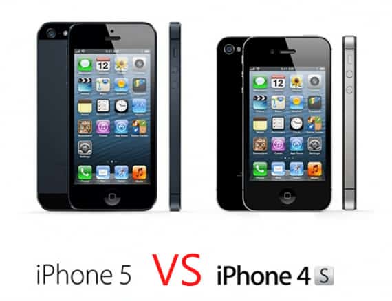 iPhone 4s vs iPhone5
