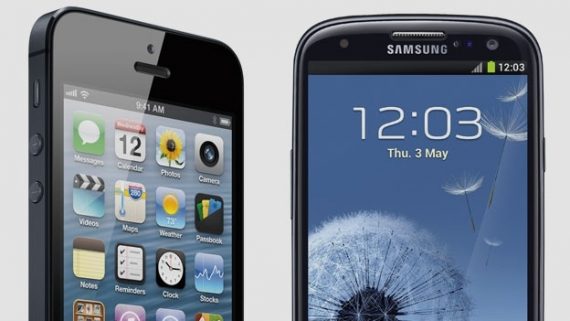 Samsung Galaxy S3 vs iPhone 5