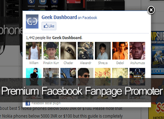 Premium Facebook Fanpage Promoter Review 