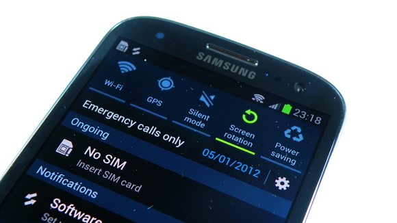 connectivitry options in Galaxy S3