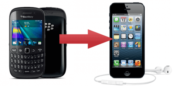 Transfer Contacts from Blackberry to iPhone