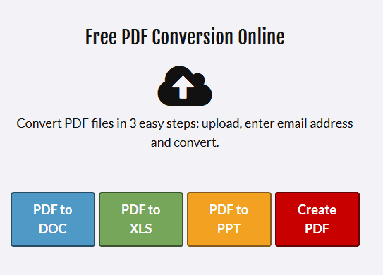 convert pdf to ppt free online without email