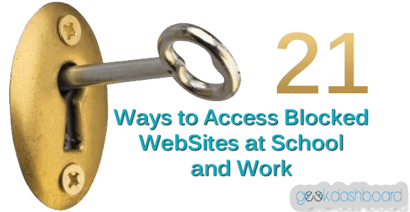Access blocked websites