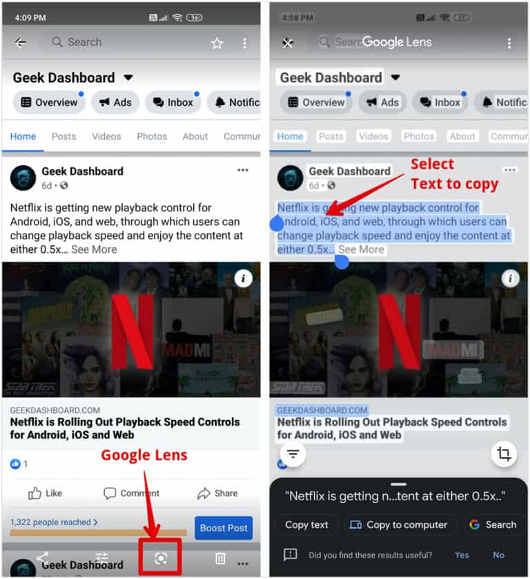 How To Copy Text On Facebook App In Android IPhone And Windows