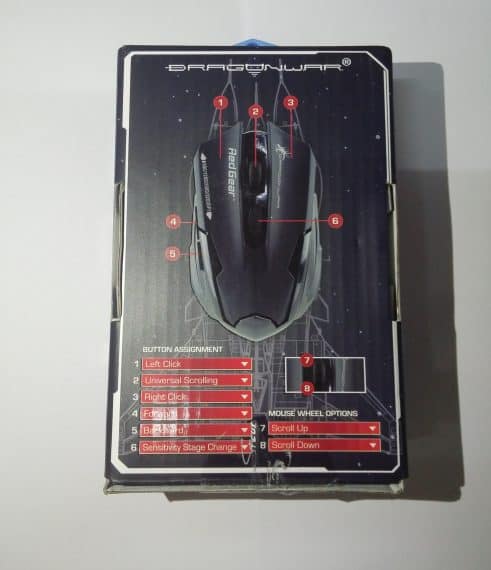 redgear dragonwar emera gaming mouse