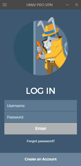 HMA Pro VPN User Guide - Login