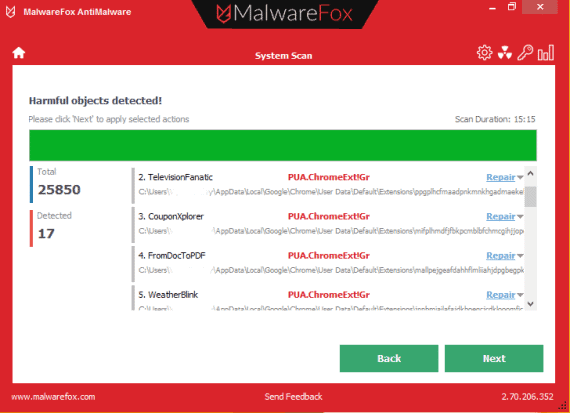 MalwareFox - Malware Detection