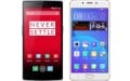 OnePlus One vs Gionee F5