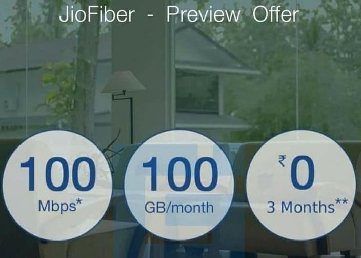 jio fiber preview offer