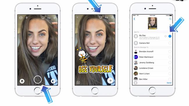 Facebook Launches Third Clone of Snapchat Stories, this Time for Messenger