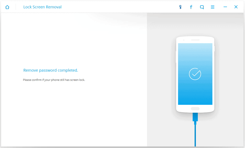 Android lock screen password removed successfully without any data loss