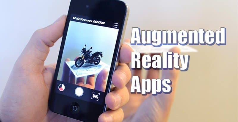 list of 10 Augmented Reality Apps