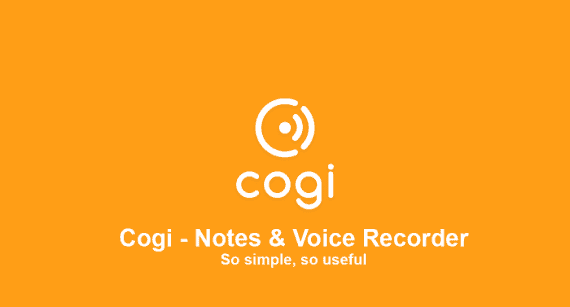Cogi – Notes & Voice Recorder App