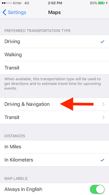 enable-compass-in-apple-maps