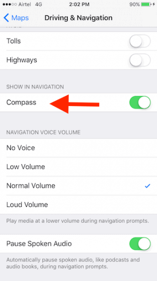 How to Enable Compass in Apple Maps on your iPhone and iPad