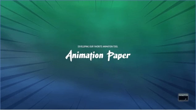 Animation Paper - 2D Animation Software