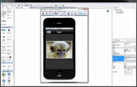 MobiOne Studio iOS Emulator