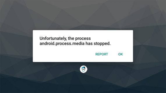 Unfortunately, The Process Android.Process.Media Has Stopped