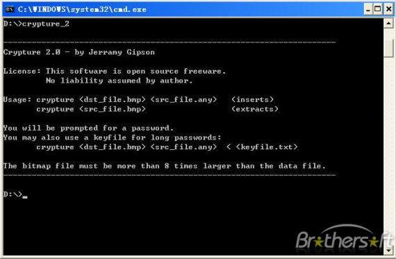 crypture steganography software