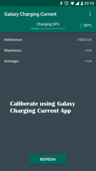 galaxy charging current