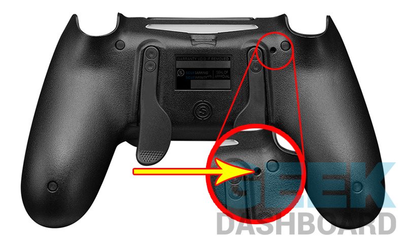 resetting a ps4 controller