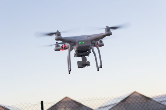 drone in the air geek dashboard