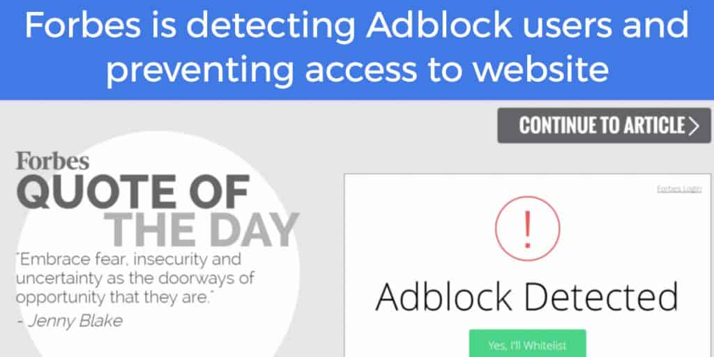 Abblock detection