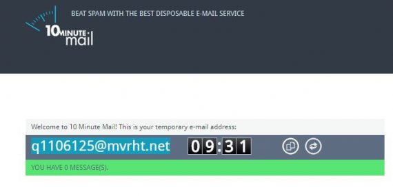 10 minute mail