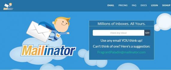 mailinator to create temp mail