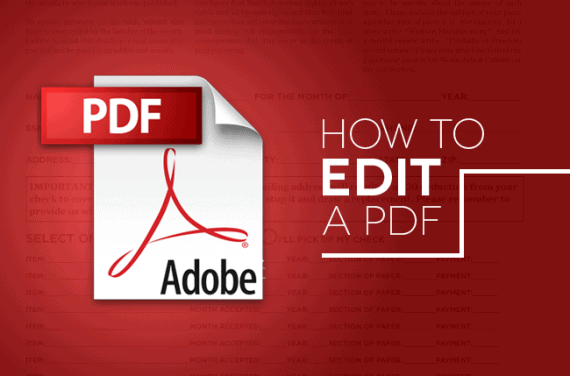 how to edit pdf files