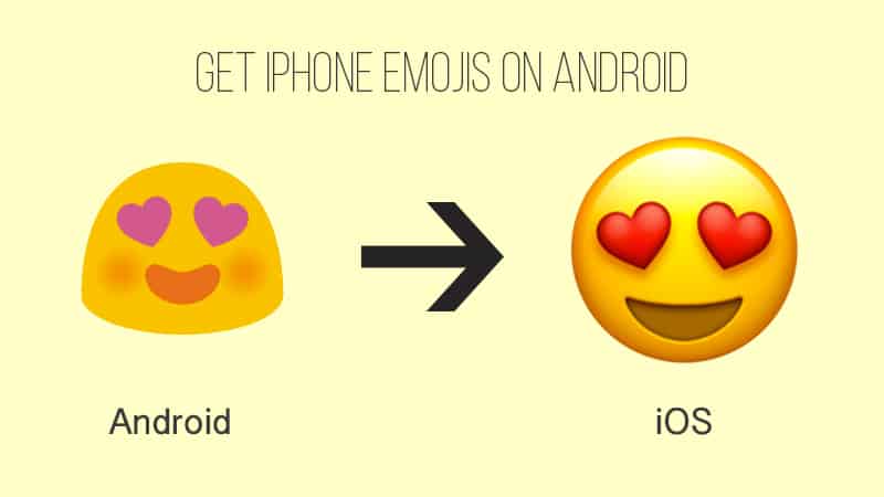 get apple emoji font on android