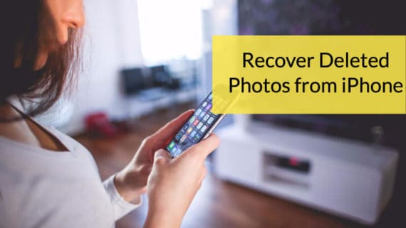 step by step guide to recover deleted photos from iPhone