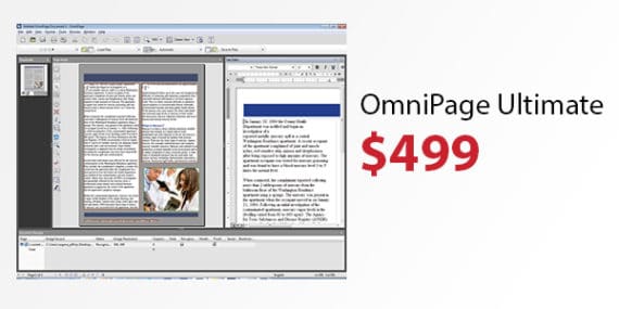 OmniPage Ultimate OCR Software