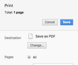 Click Save to remove password from PDF