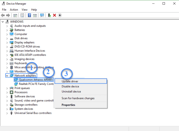 Update Network Drivers