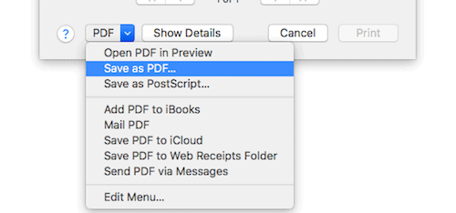 remove password from pdf on mac