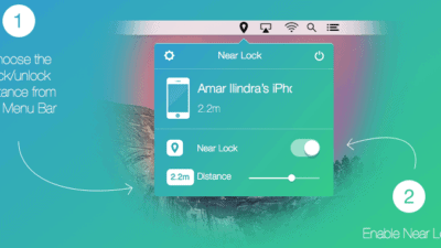 Enable Near Lock in iPhone or in Mac