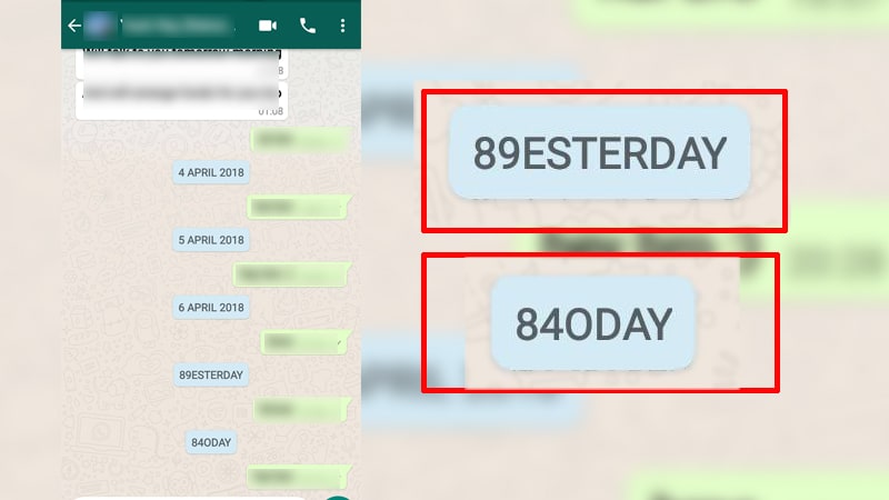 Whatsapp beta timestamp bug