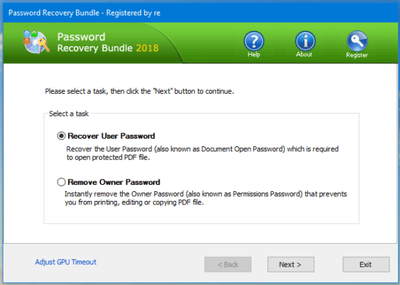 password recovery bundle asus