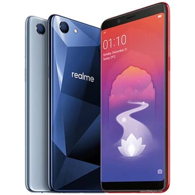 Oppo Realme 1 front,back
