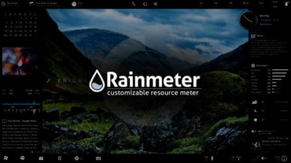 Top 15 Best Rainmeter Skins for Windows 10