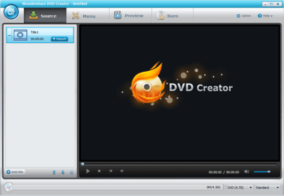 Wondershare DVD Creator - Burn DVD