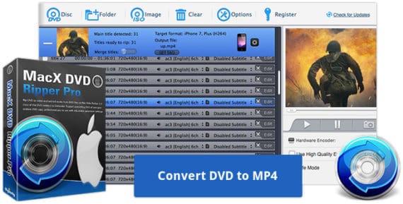 Convert DVD to MP4 Format